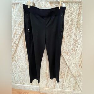 Women's Nike Golf Black Golf Pants Elastic Waist Pockets Size L